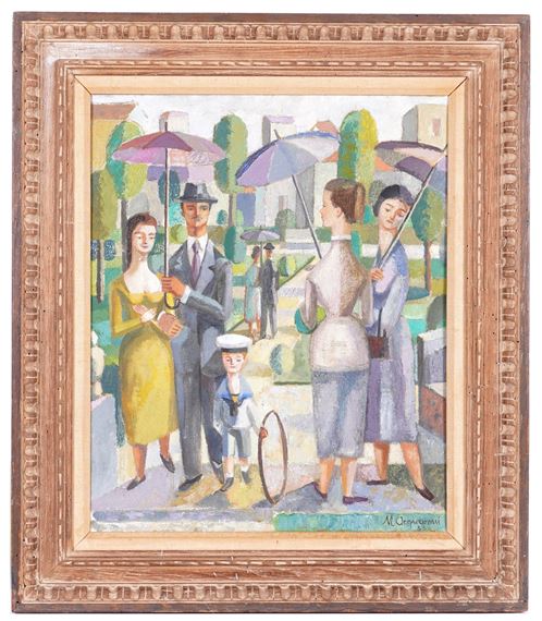 Sombrillas by Miguel Acquaroni Bonmati, '53