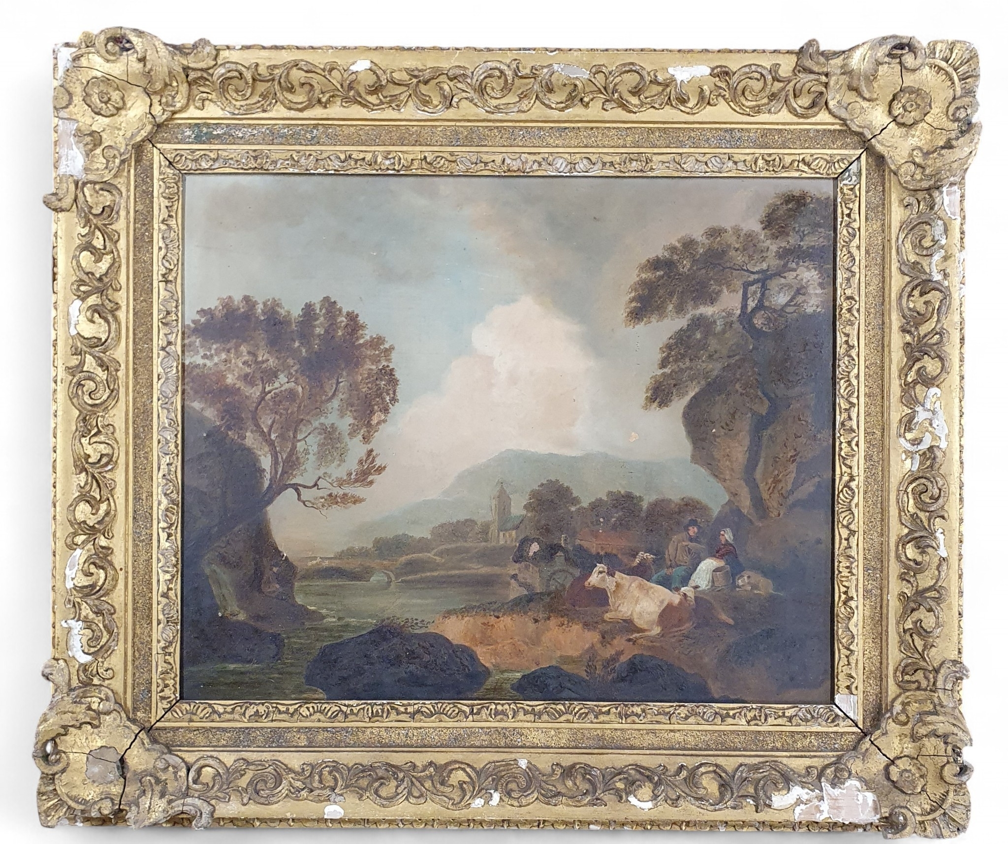 Artwork by Thomas James Mulvany, Untitled, Made of Oil On Canvas