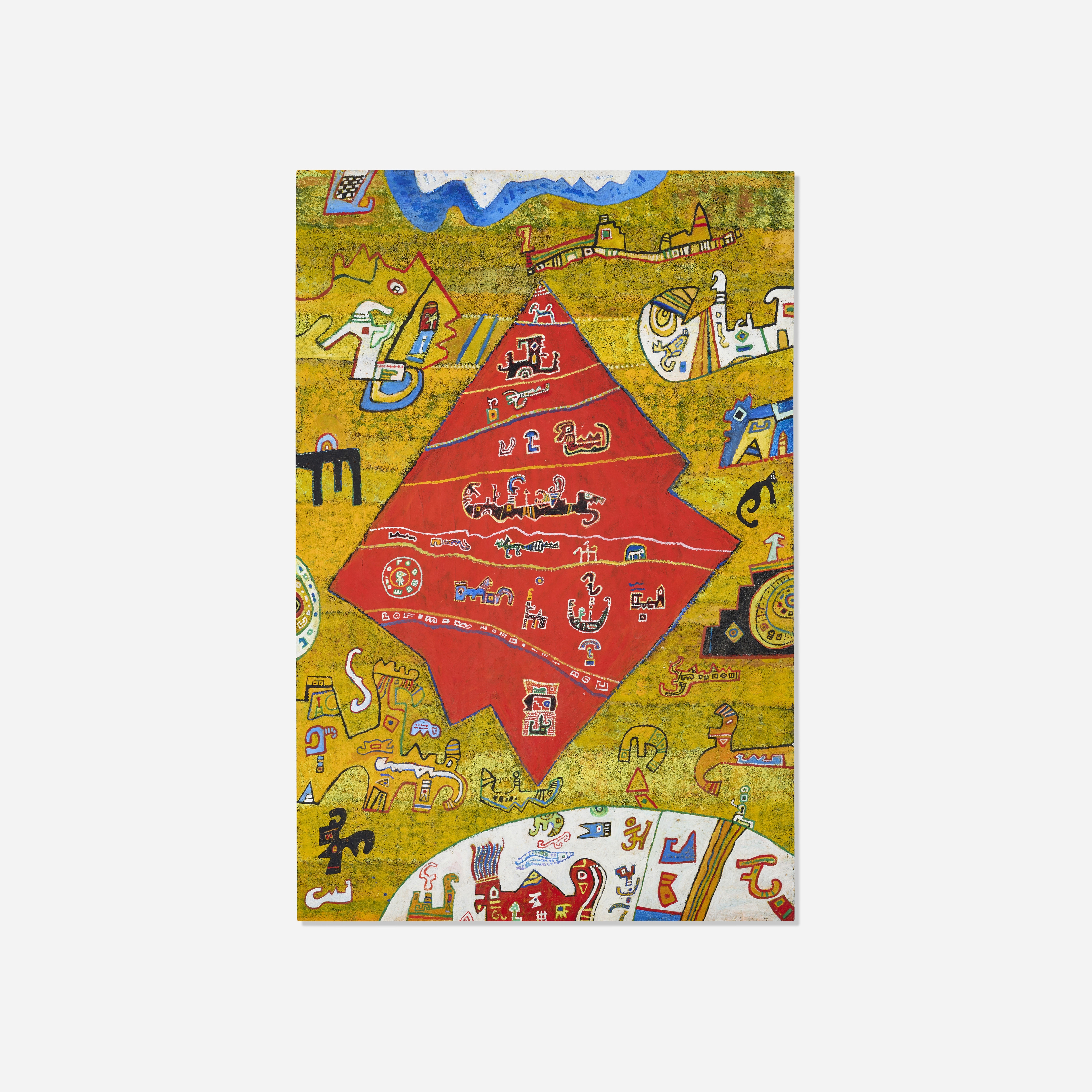 Artwork by Ynez Johnston, Untitled, Made of Oil On Canvas