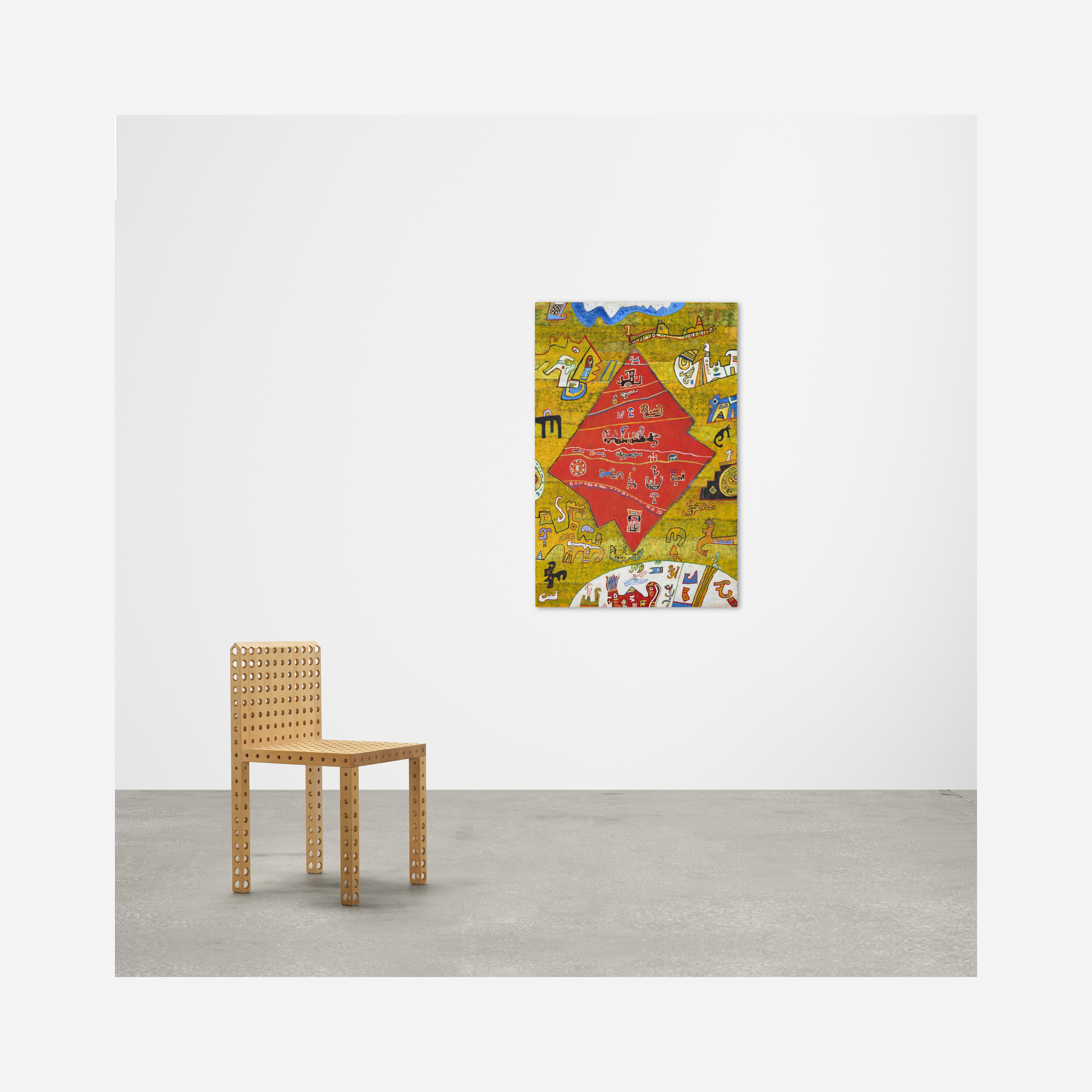 Artwork by Ynez Johnston, Untitled, Made of Oil On Canvas