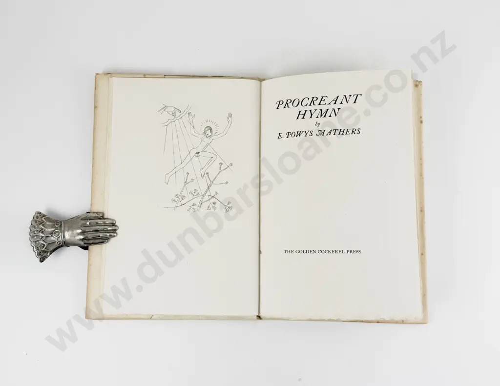 Artwork by Eric Gill, Procreant Hymn, Made of copper engravings