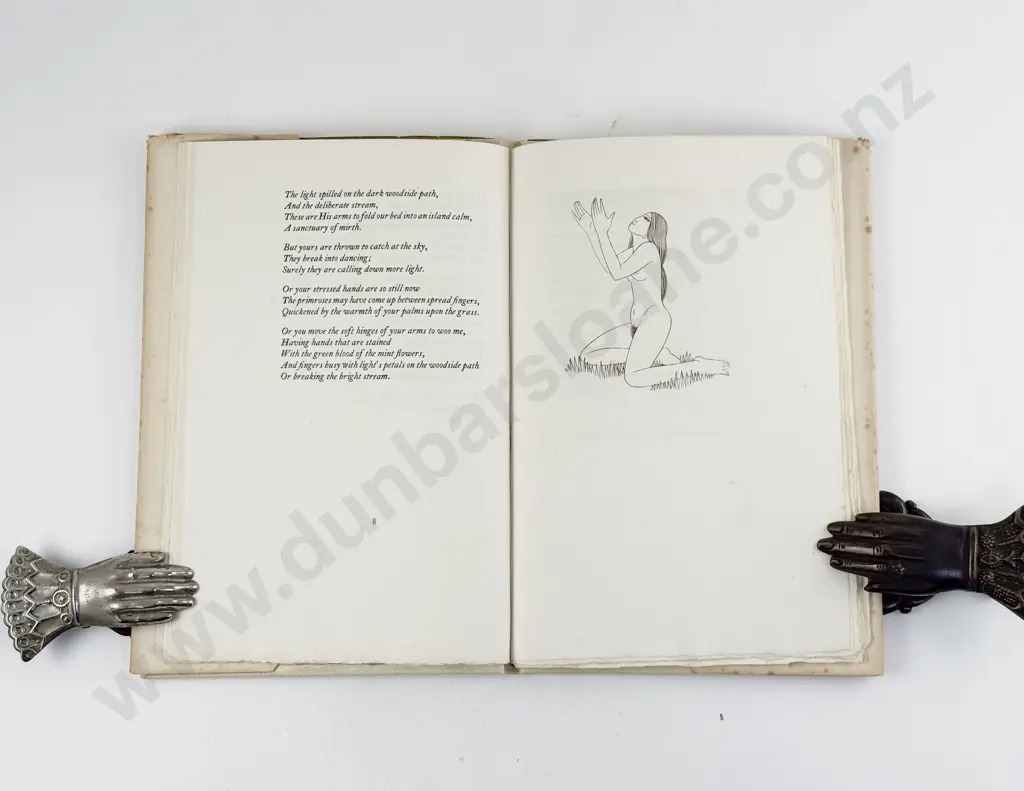 Artwork by Eric Gill, Procreant Hymn, Made of copper engravings