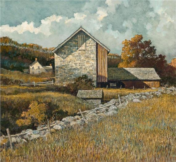 Stone Barn - Eric Sloane