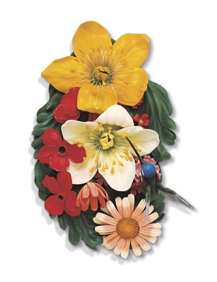 Wall Relief with Bird by Jeff Koons, Executed in 1991