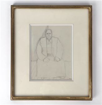 PIERRE TAL-COAT DRAWING OF GERTRUDE STEIN - Pierre Tal-Coat