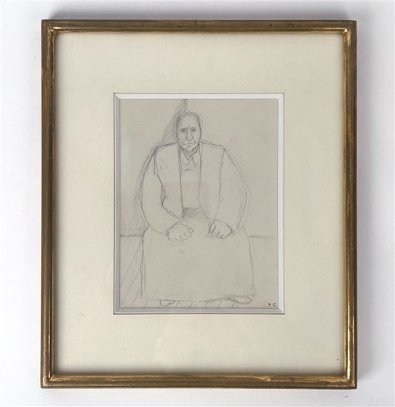 PIERRE TAL-COAT DRAWING OF GERTRUDE STEIN - Pierre Tal-Coat