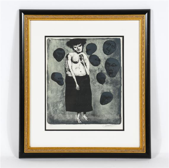 Nude portrait - Federico Castellon