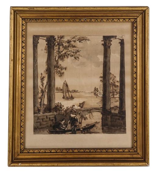 Landscape Study by Francesco Guardi