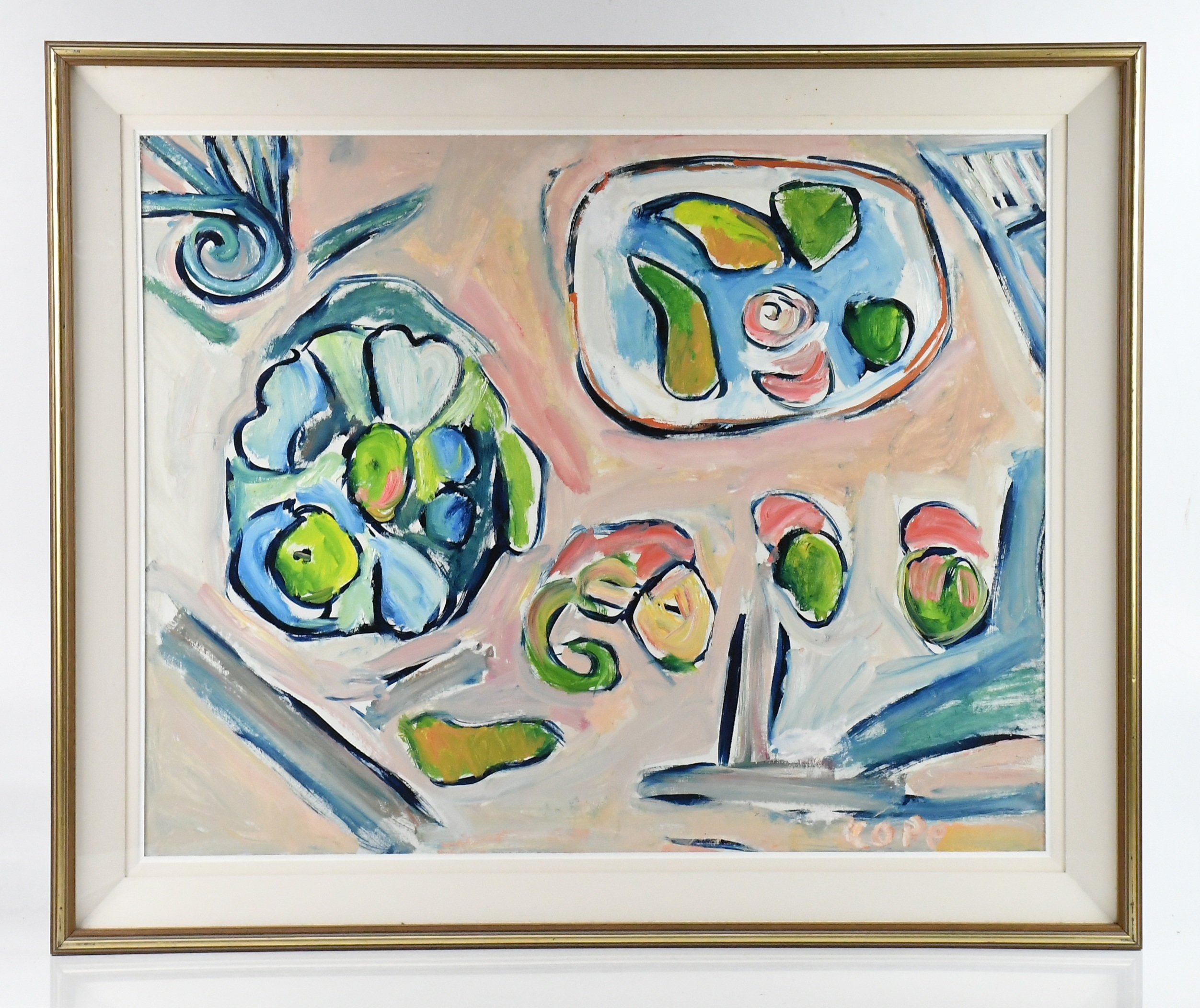 Artwork by Elizabeth Cope, still life, Made of Oil On Board