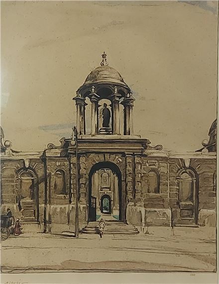 Queen's Collage Oxford - William Campbell Nicolson