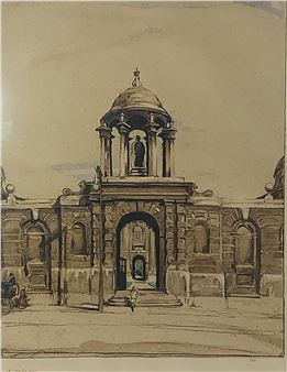 Queen's Collage Oxford - William Campbell Nicolson