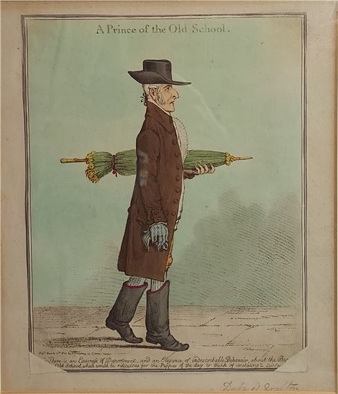 A Prince of the Old School - James Gillray