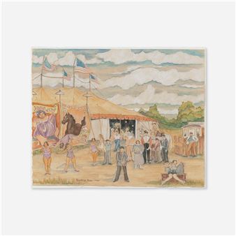 Circus Performer with Dilly Dimples