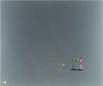 Man with Sunflower III - Dylan Izaak