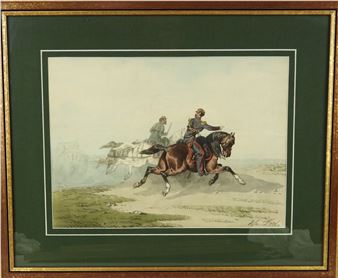 Artillerie à cheval sous le 2e Empire