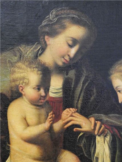Italian School, 18th Century | The Mystical Marriage of Saint Catherine ...