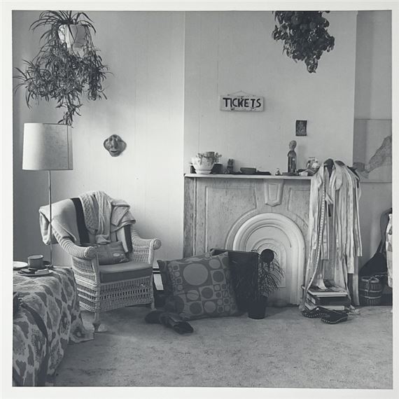 Walker Evans | Untitled (Living Room (1960) | MutualArt