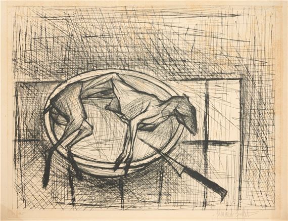 Bernard Buffet | The rabbit (1955) | MutualArt