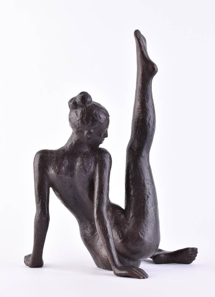 Artwork by Stefan Reichmann, Turnerin, Made of Sculpture - Bronze