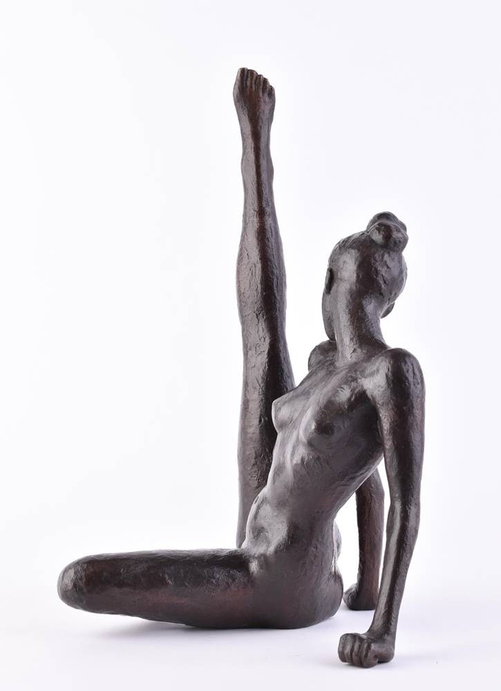 Artwork by Stefan Reichmann, Turnerin, Made of Sculpture - Bronze