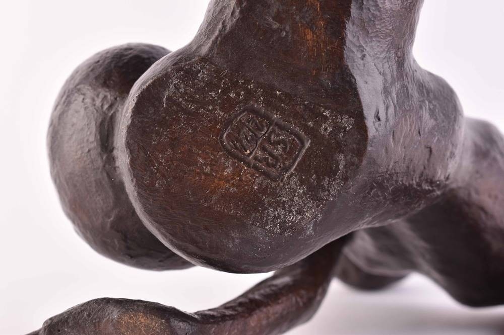 Artwork by Stefan Reichmann, Turnerin, Made of Sculpture - Bronze