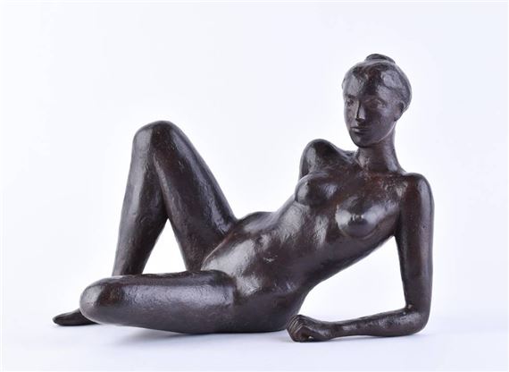 Reclining female nude by Stefan Reichmann