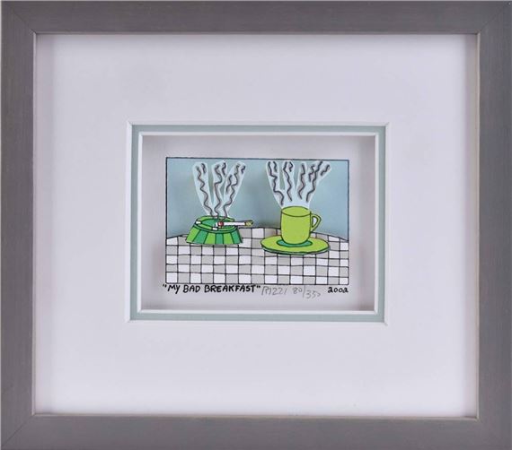James Rizzi | My Bad Breakfast (2002) | MutualArt