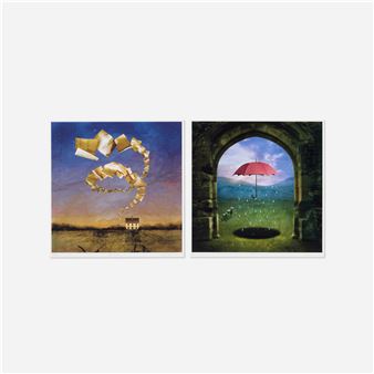 Small Storm; Poet's House - Maggie Taylor