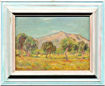 Řecká krajina - Richard Uherek