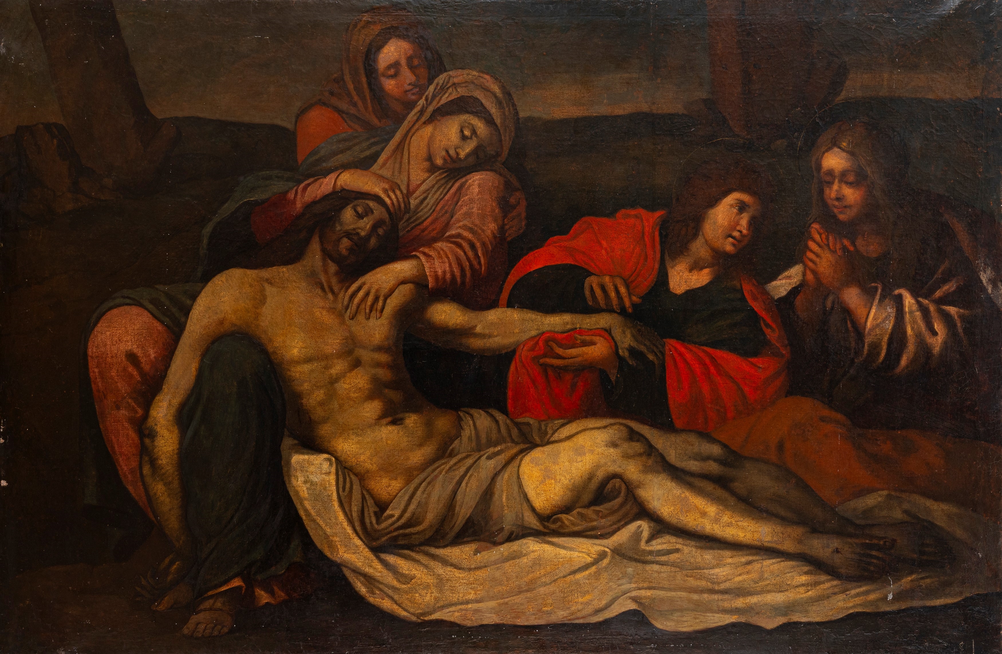 Italian School, 17th Century | Lamentation over the Dead Christ | MutualArt