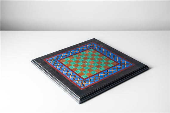 Pietro Bigaglia | Rare checkerboard (1850) | MutualArt
