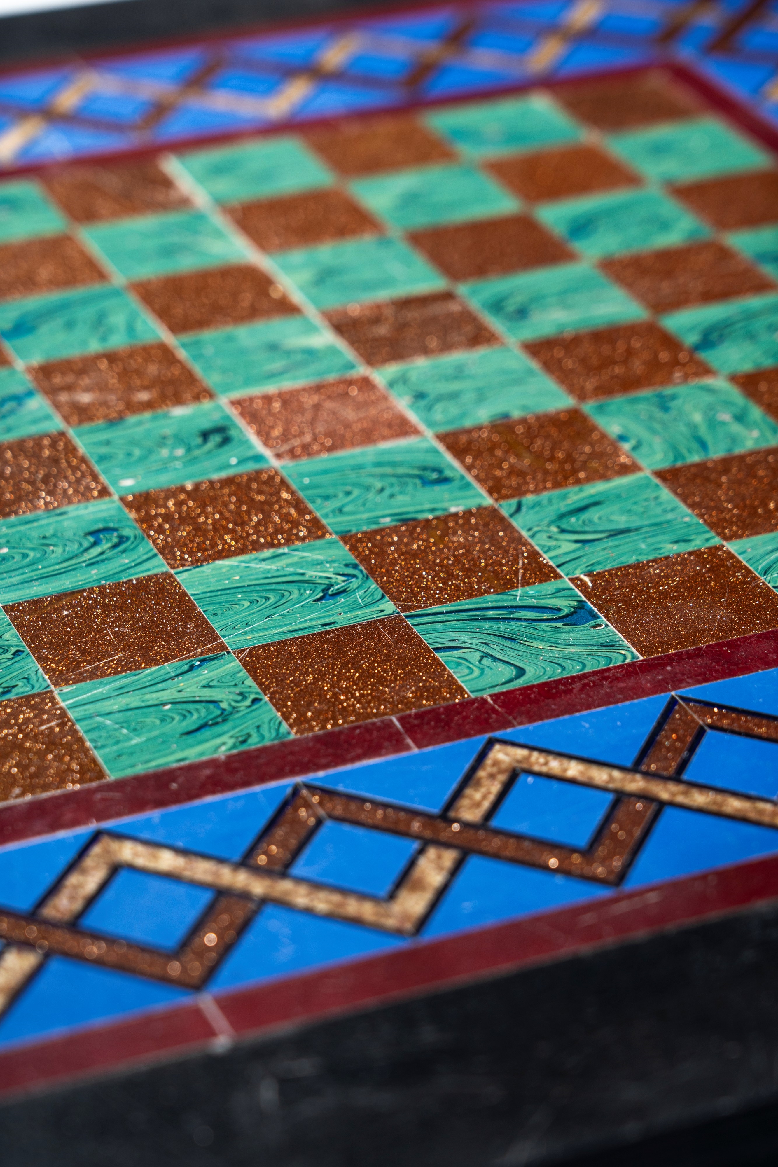 Pietro Bigaglia | Rare checkerboard (1850) | MutualArt