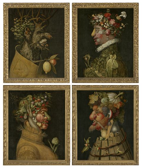 Giuseppe Arcimboldo | The Four Seasons (1573) | MutualArt