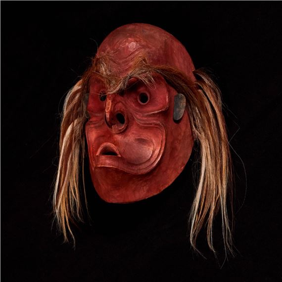 BOOK-WOOS (BUKWUS) MASK by Beau Dick, 1991