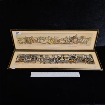 A Trip to Brighton, Plate 3 and A Trip to Brighton, Plate 4 - John Dean Paul