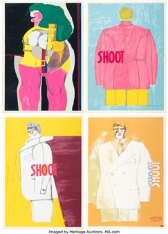 Group of Four Works from Shoot