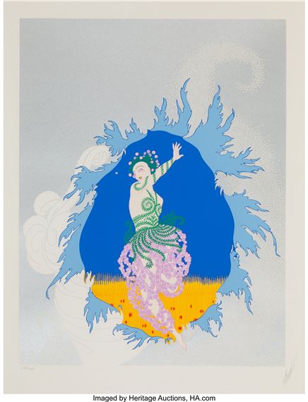 Erté | Coming of Spring (1982) | MutualArt