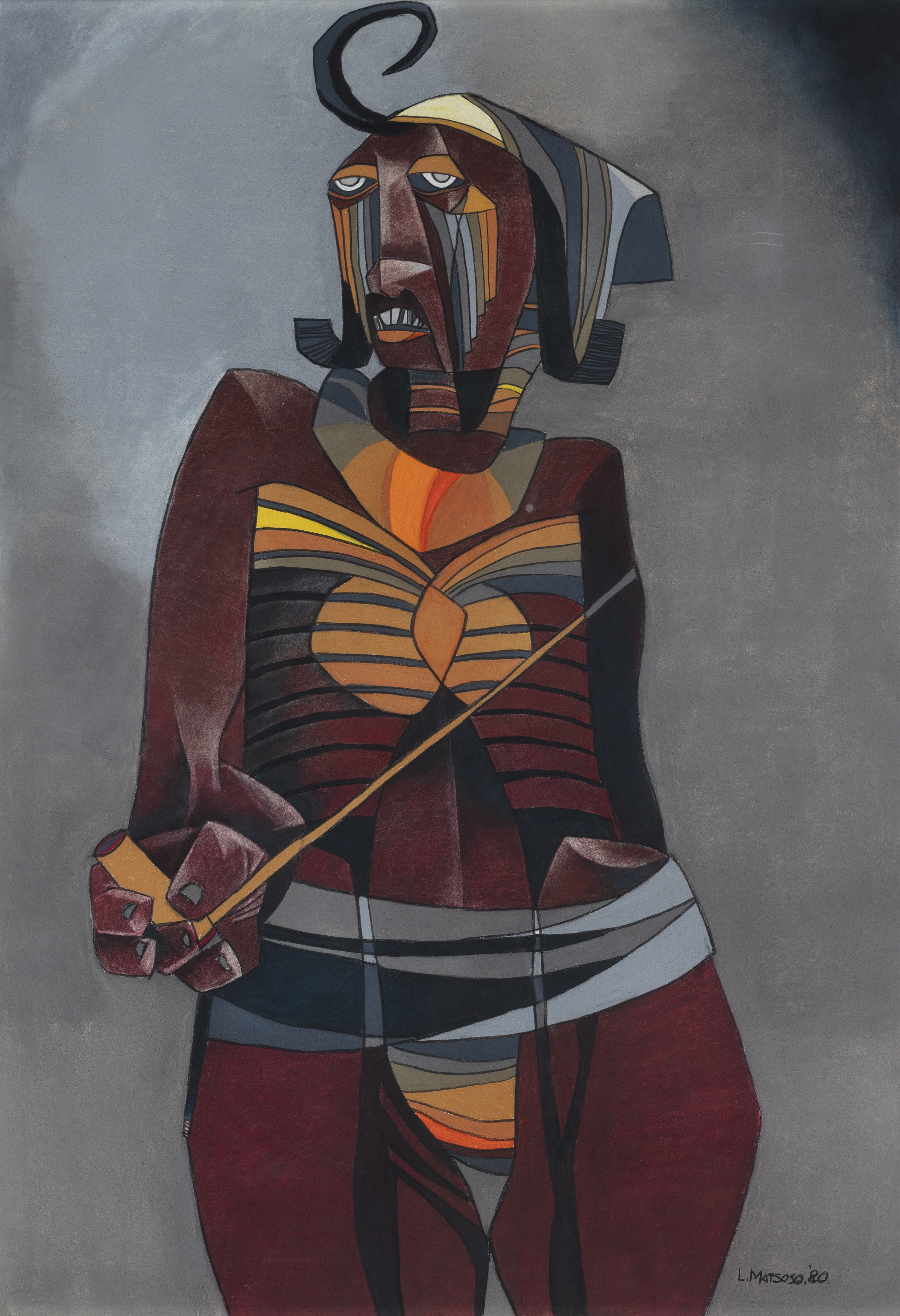 Leonard Tshehla Mohapi Matsoso | Xhosa Girl (1980) | MutualArt