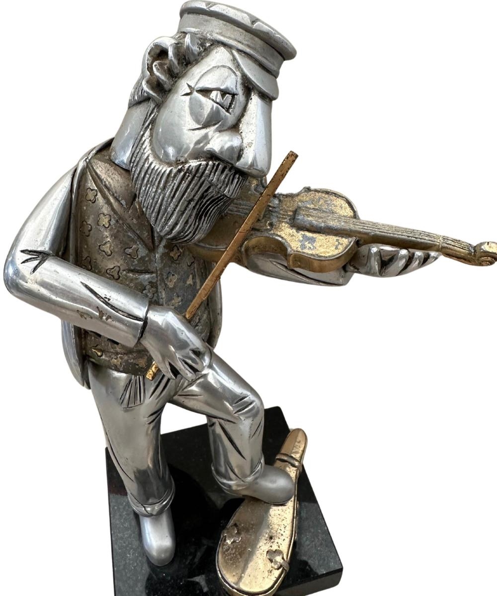 Frank Meisler | Hasidic Fiddler | MutualArt