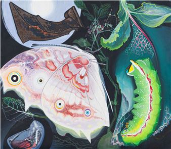 Untitled (Caterpillar, Chrysalis, Butterfly) Picture
