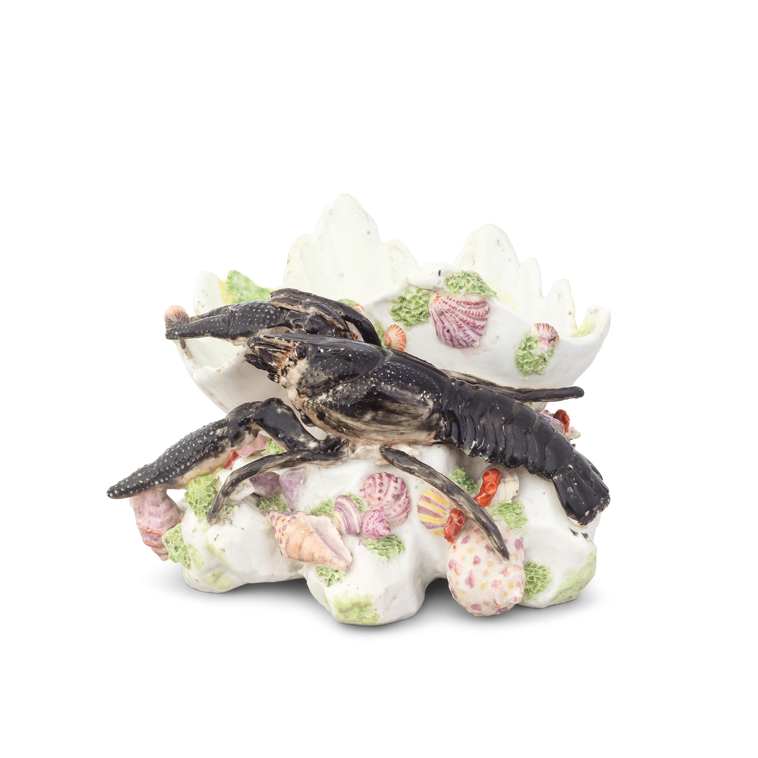 British School, 18th Century | Crayfish salt (Circa 1755) | MutualArt