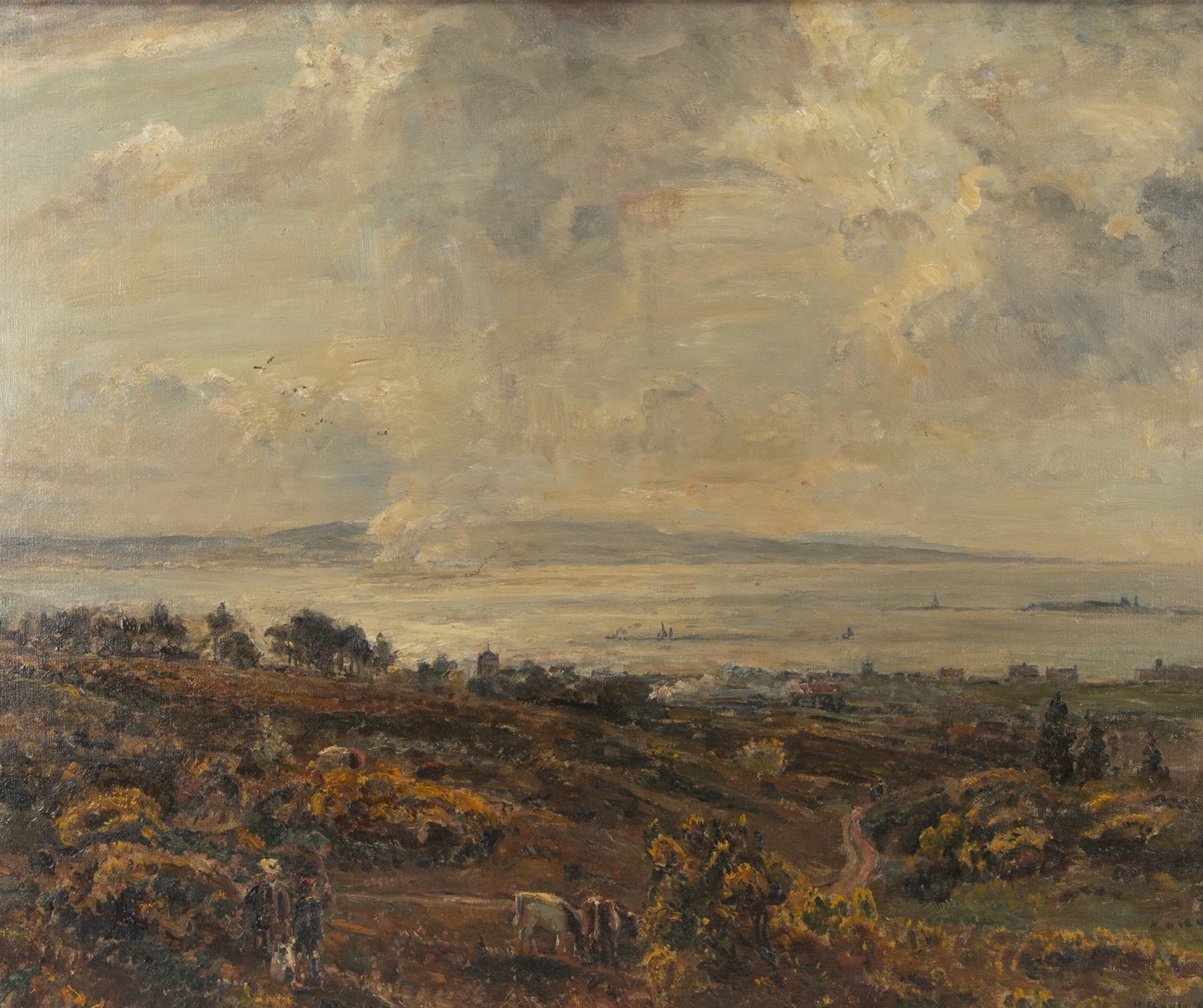 Herbert Royle | The Dee Estuary from Caldy Hill - Wirral | MutualArt