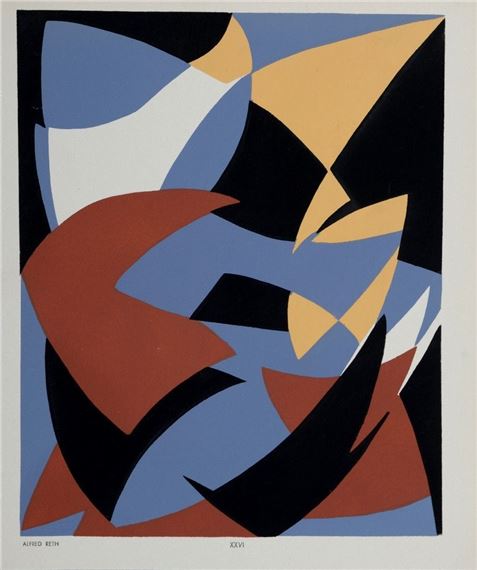 Alfred Reth | Composition XXVI (1952) | MutualArt