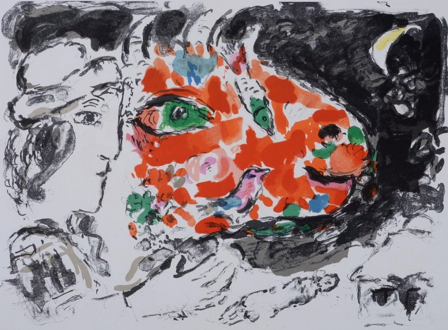 Marc Chagall | After Winter (1972) | MutualArt