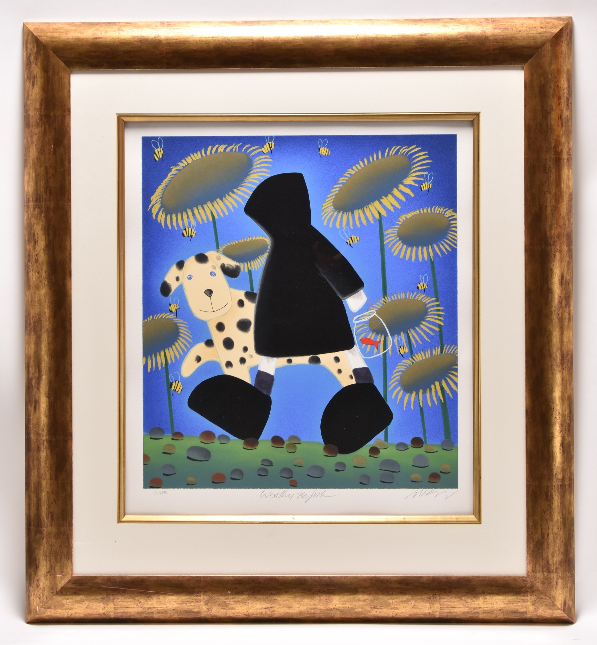 Mackenzie Thorpe | Walking the Fish | MutualArt