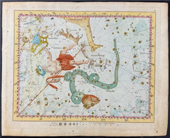 Berger Daniel | Constellation Chart: Draco (Dragon), Cassiopeia ...