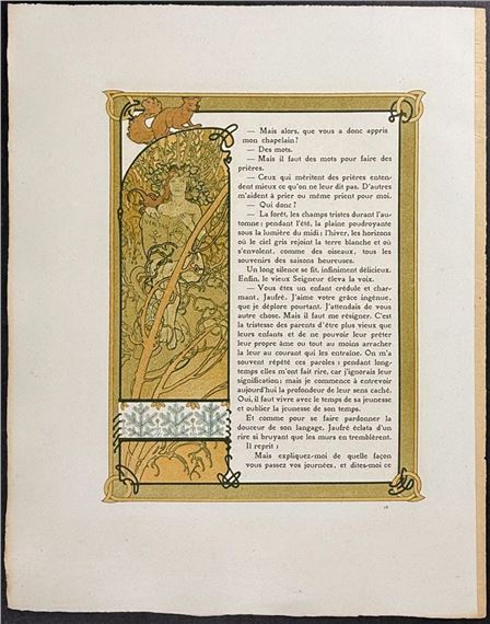 Ilsee, Princess of Tripoli - Alphonse Mucha