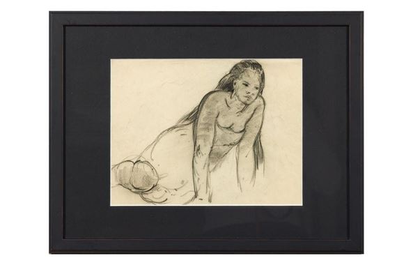 Half-elongated Balinese woman