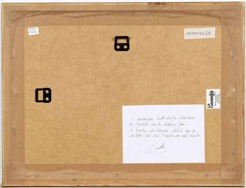 Artwork by Adrien Jean Le Mayeur de Merprés, Three Arab men playing, Made of Watercolor, Charcoal And Estompe On Paper, Watercolor, Black Chalk And Stump On Paper