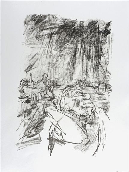 Lear by Oskar Kokoschka, 1963